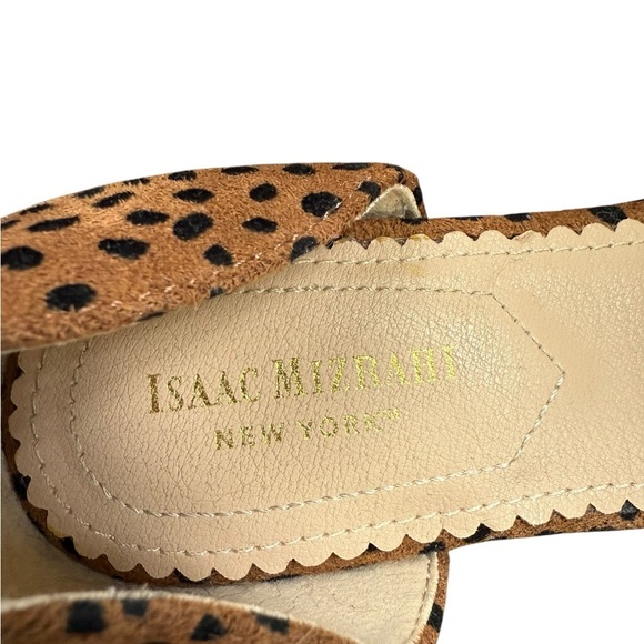 Isaac Mizrahi Cheetah Print Pointed Flats – Size 8 - Picture 2 of 4